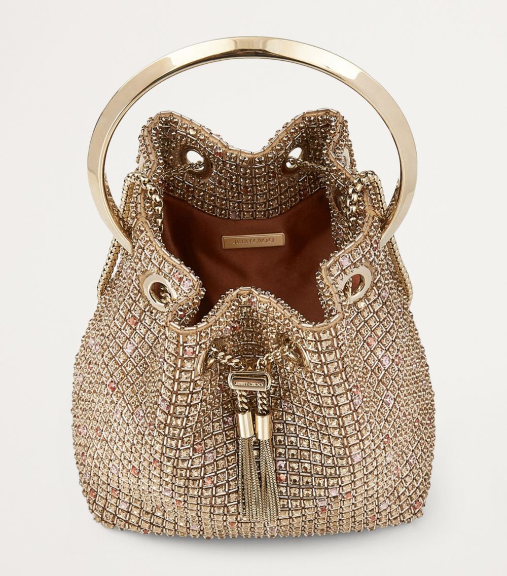 Jimmy Choo Jimmy Choo Crystal-Embellished Bon Bon Bag