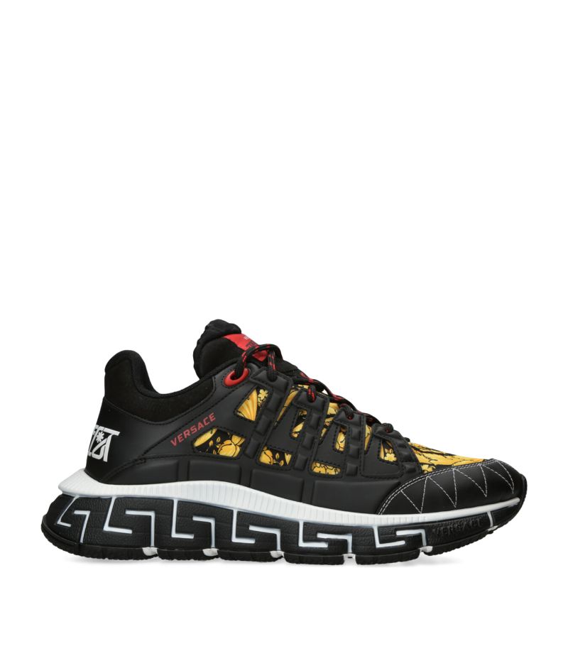 Versace Versace Leather Trigreca Sneakers