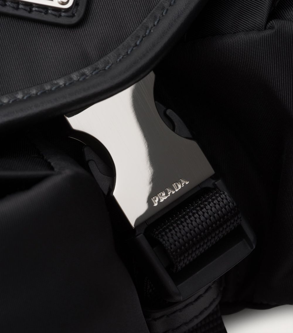 Prada Prada Small Re-Nylon And Calf Leather Belt Bag