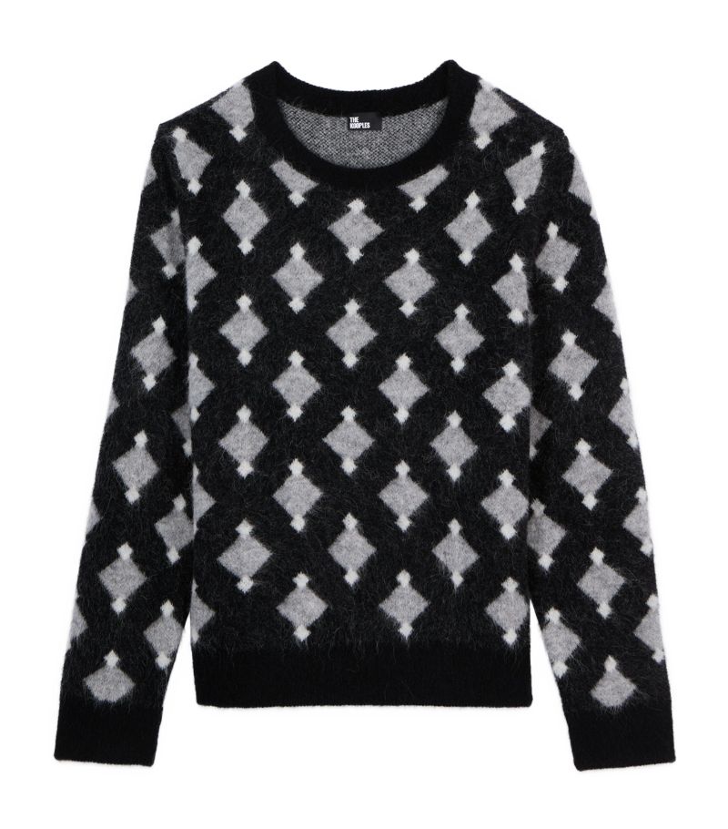 The Kooples The Kooples Alpaca-Blend Jacquard Sweater