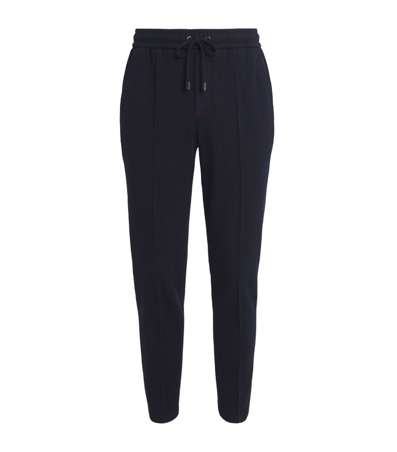 Isaia Isaia Wool-Cashmere-Blend Drawstring Trousers