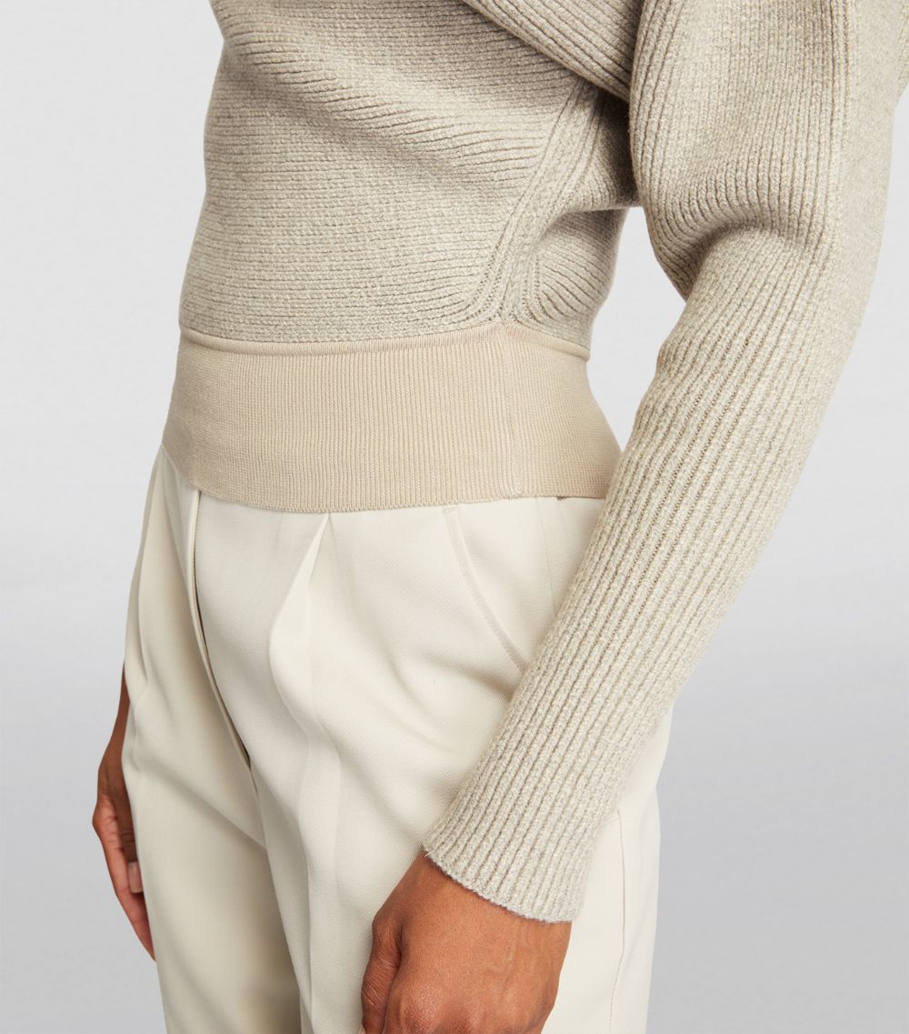 Rick Owens Rick Owens Asymmetric One-Shoulder Sweater