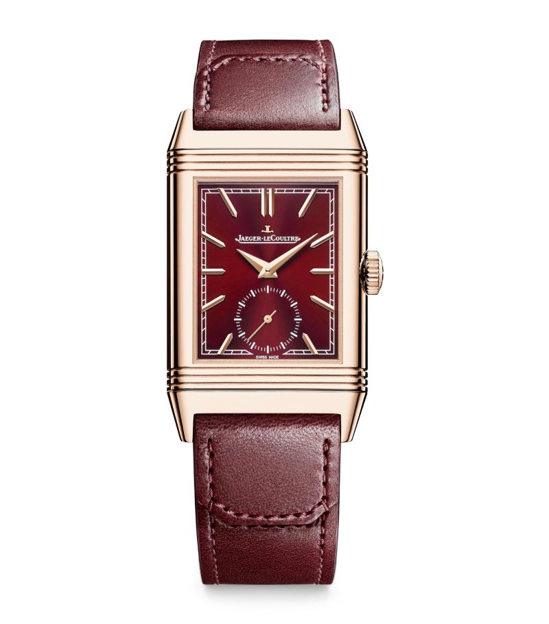 Jaeger-Lecoultre Jaeger-Lecoultre Rose Gold Reverso Tribute Small Seconds Watch 27.4Mm