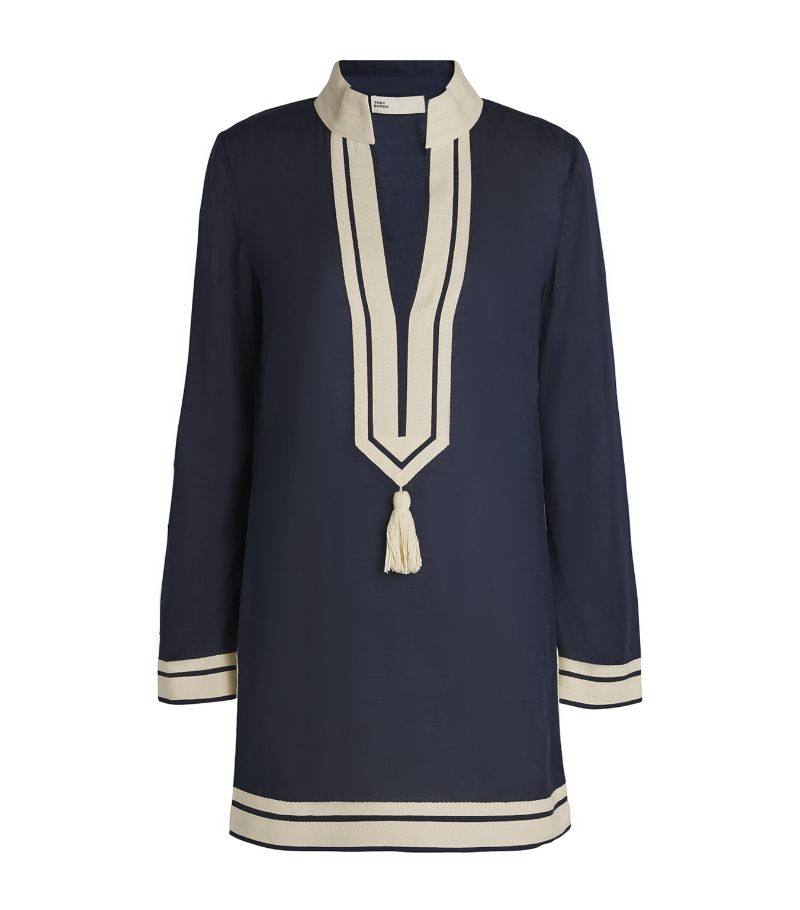 Tory Burch Tory Burch Cotton Tunic Mini Dress