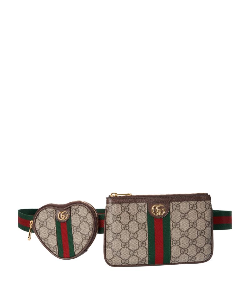 Gucci Gucci Leather Ophidia Gg Utility Belt Bag