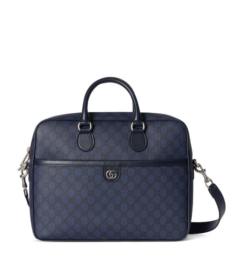 Gucci Gucci Medium Ophidia Gg Canvas Briefcase