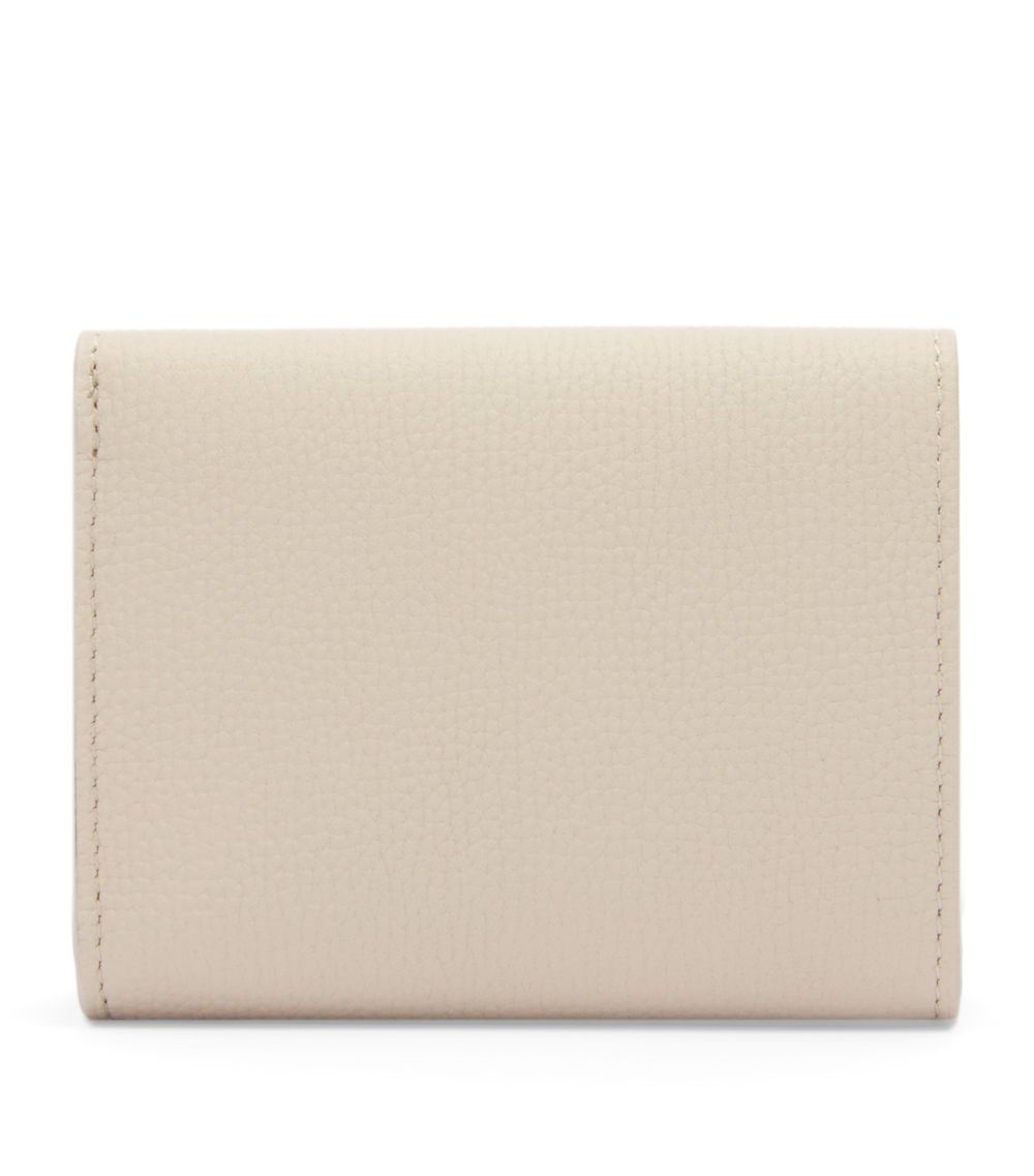 Loewe Loewe Leather Anagram Trifold Wallet