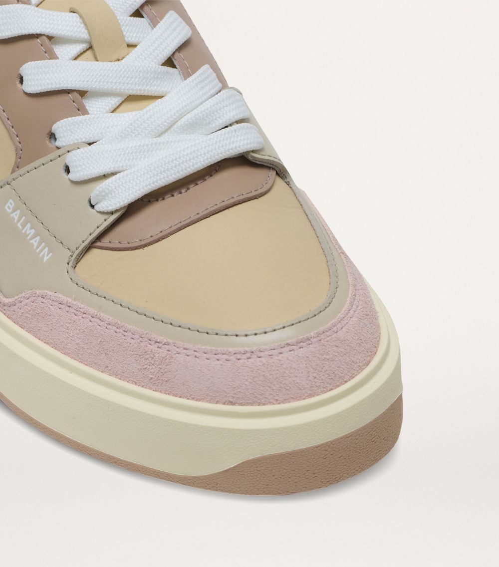 Balmain Balmain Calfskin B-Court Flip Sneakers