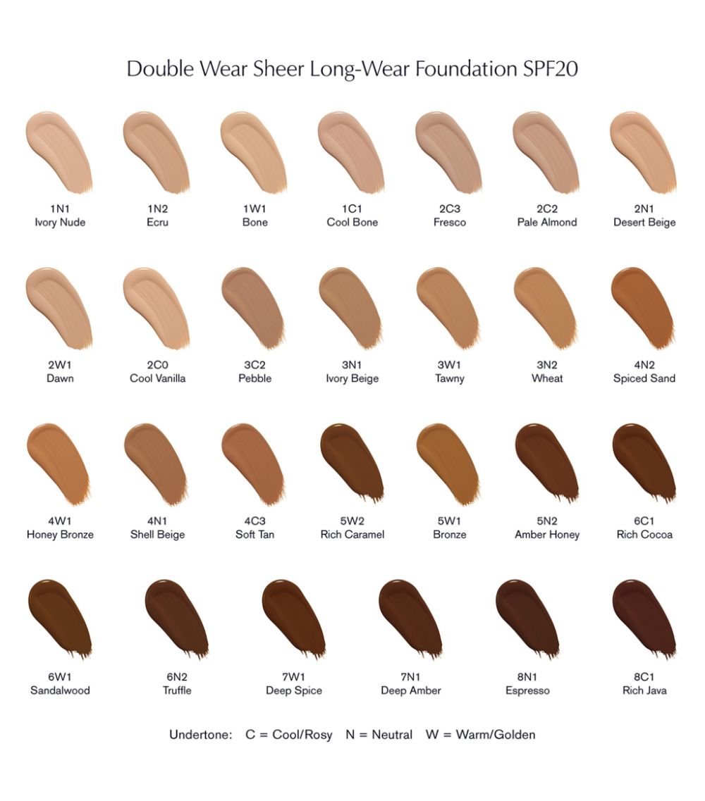 Estée Lauder Estée Lauder Double Wear Sheer Long-Wear Foundation Spf20 (30Ml)