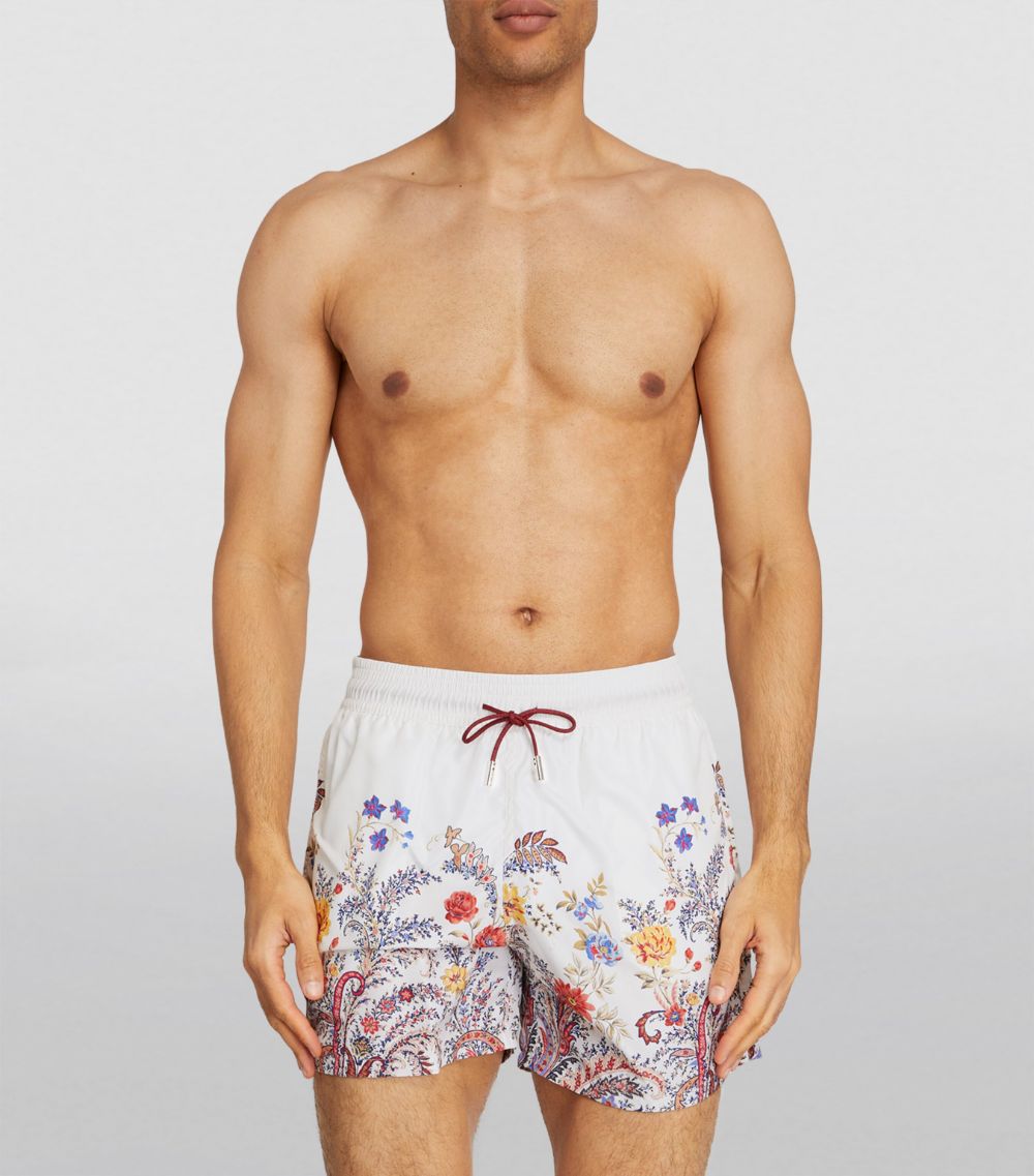 Etro Etro Floral Print Swim Shorts