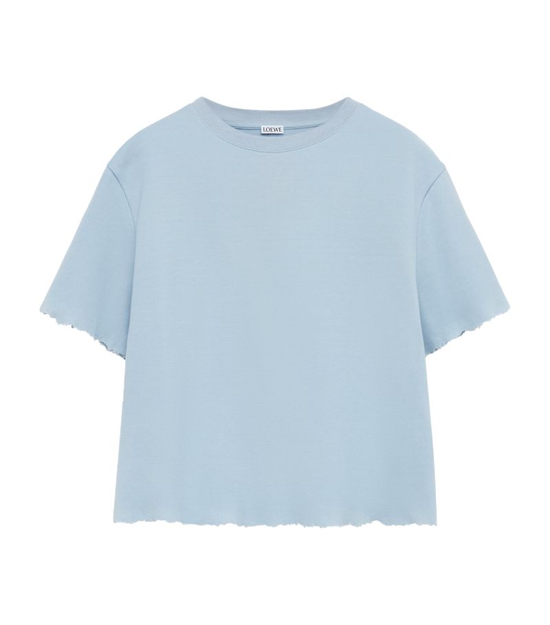 Loewe Loewe Distressed-Edge T-Shirt