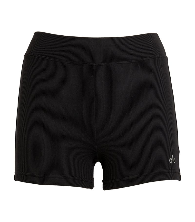 Alo Yoga Alo Yoga Ribbed Goddess Shorts