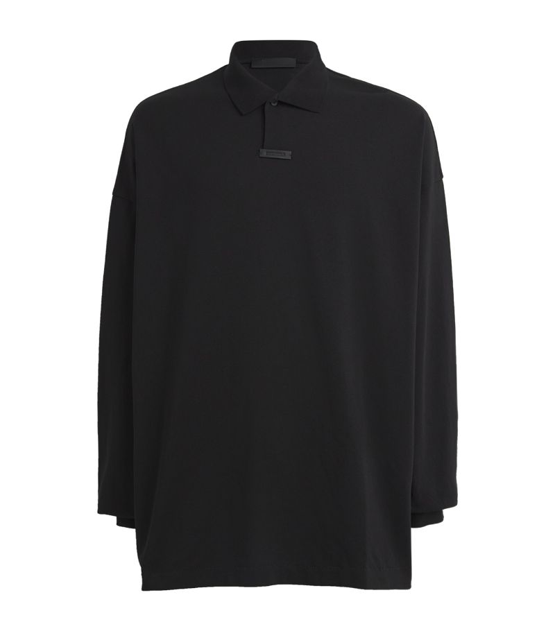 Fear Of God Essentials Fear Of God Essentials Logo-Tab Polo Shirt