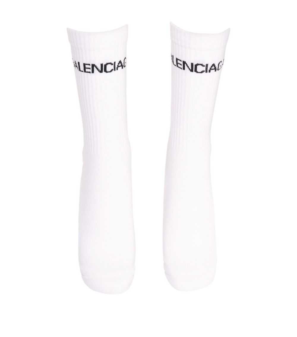 Balenciaga Balenciaga Logo Tennis Socks