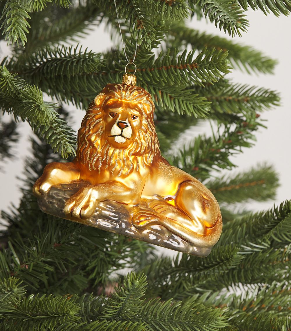 Harrods Harrods Resting Lion Tree Decoration