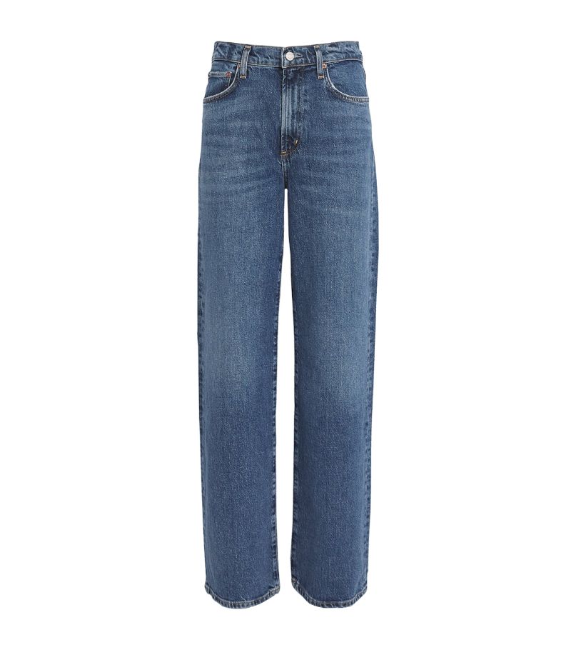 AGOLDE Agolde Harper Mid-Rise Straight Jeans