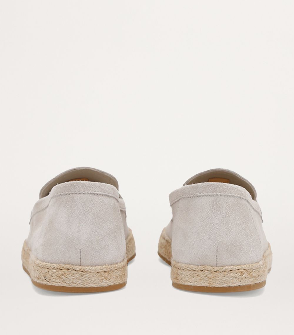 Brunello Cucinelli Brunello Cucinelli Suede Penny Espadrilles