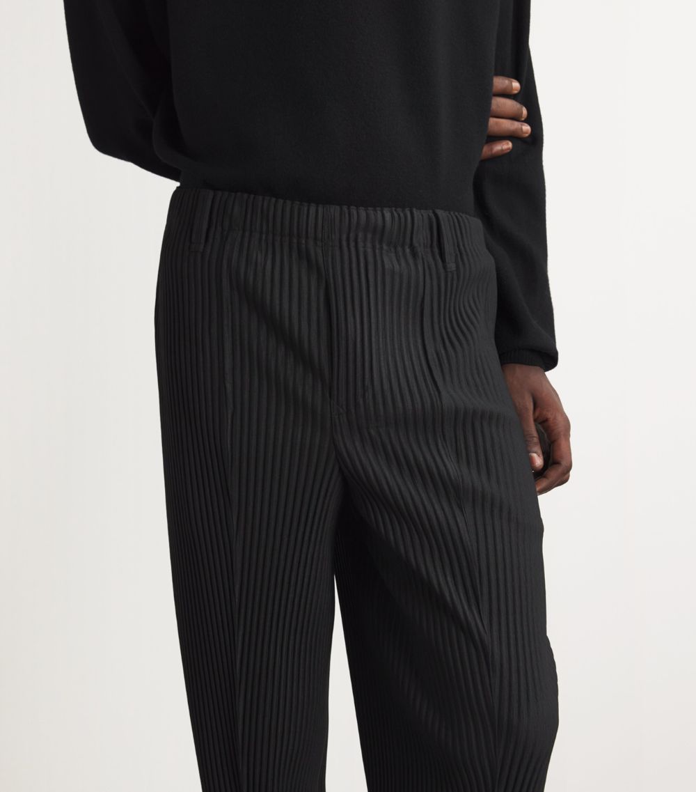 Homme Plissé Issey Miyake Homme Plissé Issey Miyake Pleated Straight Trousers