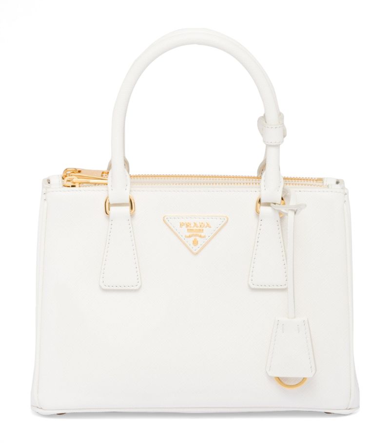 Prada Prada Small Leather Galleria Saffiano Top-Handle Bag