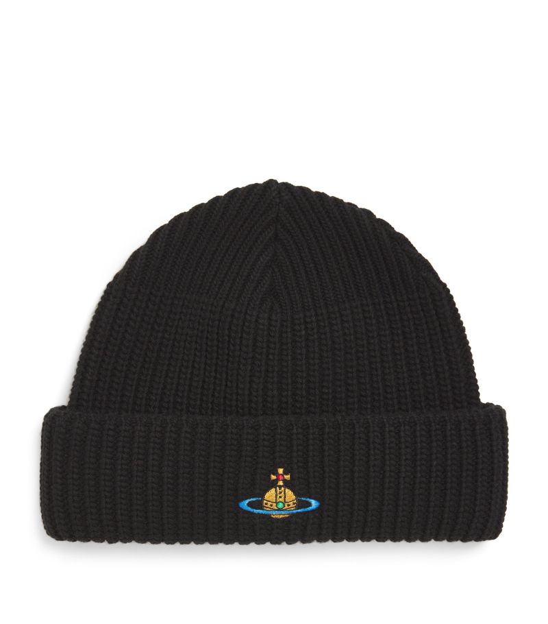 Vivienne Westwood Vivienne Westwood Wool Sporty Beanie