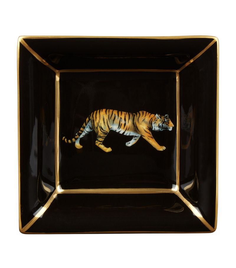 Halcyon Days Halcyon Days Square Tiger Tray