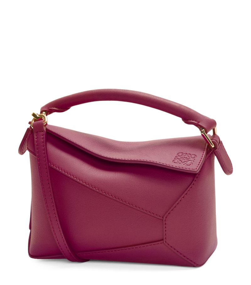 Loewe Loewe Mini Leather Puzzle Edge Top-Handle Bag