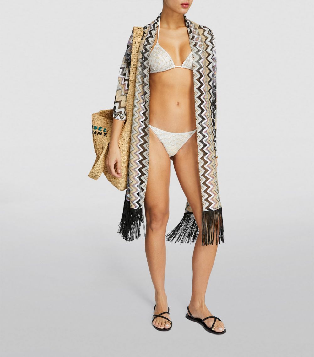 Missoni Missoni Fringed Beach Wrap