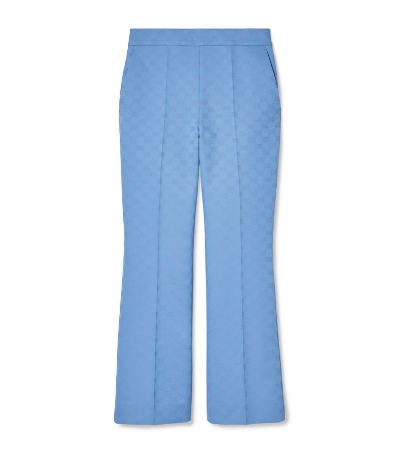 Gucci Gucci Gg Flared Trousers