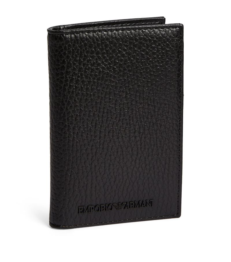 Emporio Armani Emporio Armani Leather Bifold Card Holder