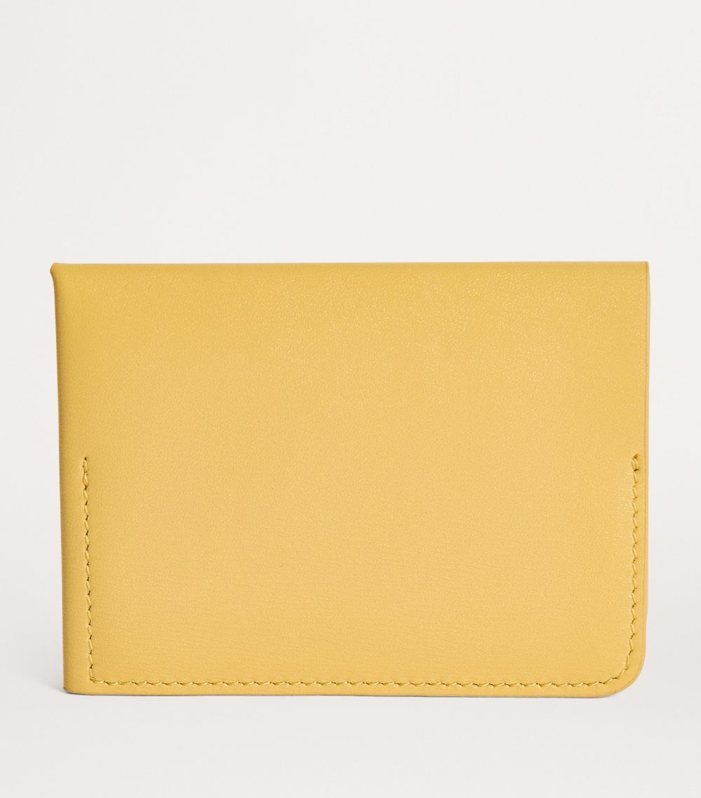 Jil Sander Jil Sander Leather Folded Card Holder