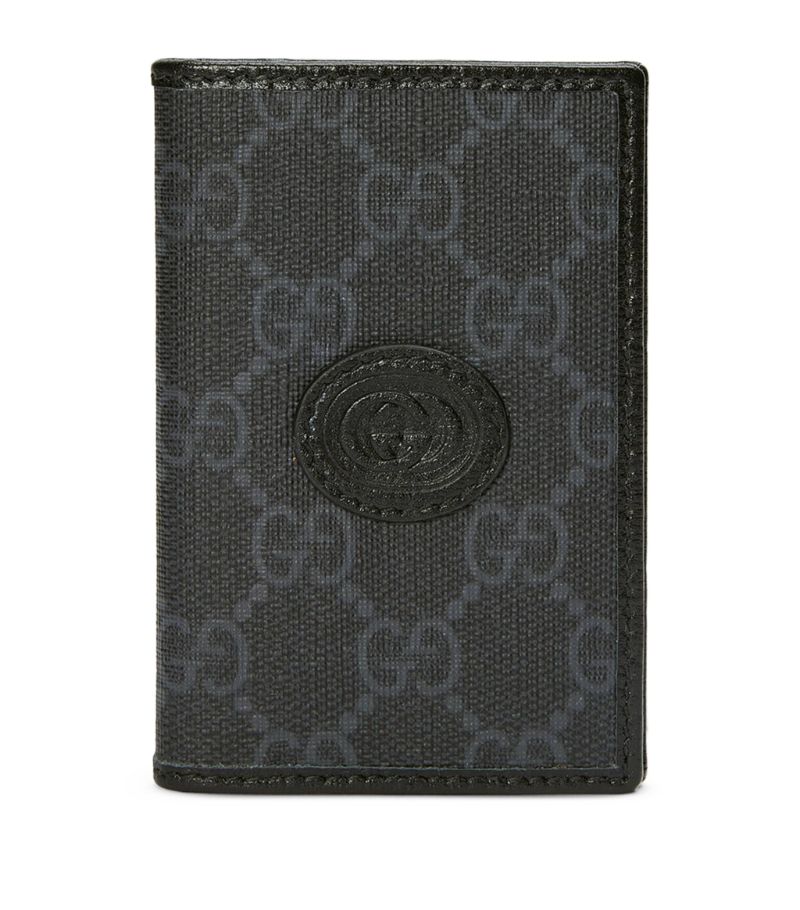 Gucci Gucci Gg Supreme Canvas Card Holder