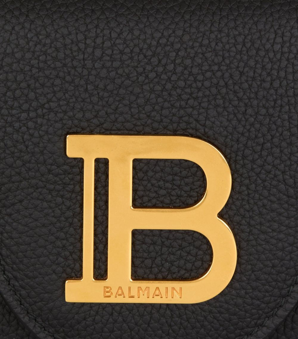 Balmain Balmain Leather B-Buzz Chain Wallet