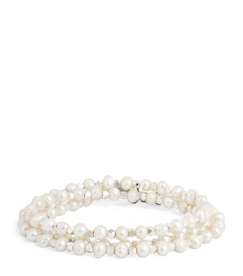 Nialaya Jewelry Nialaya Jewelry Pearl Wrap-Around Bracelet