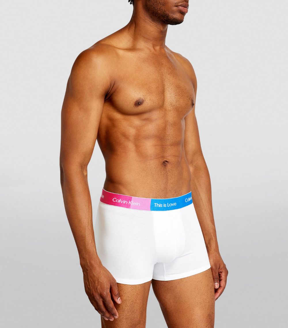 Calvin Klein Calvin Klein Cotton-Stretch This Is Love Trunks