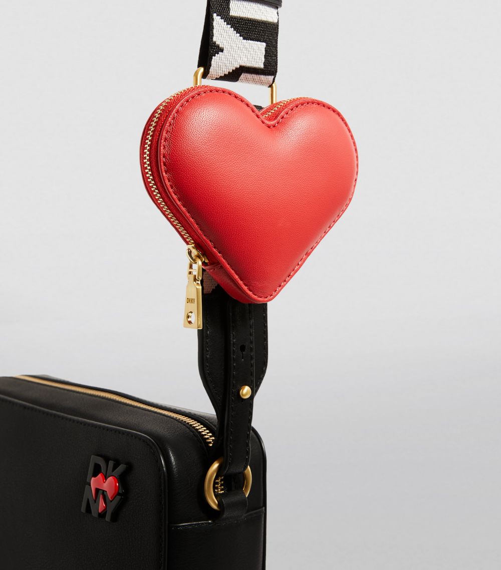 DKNY Dkny Leather Heart Of Ny Cross-Body Bag