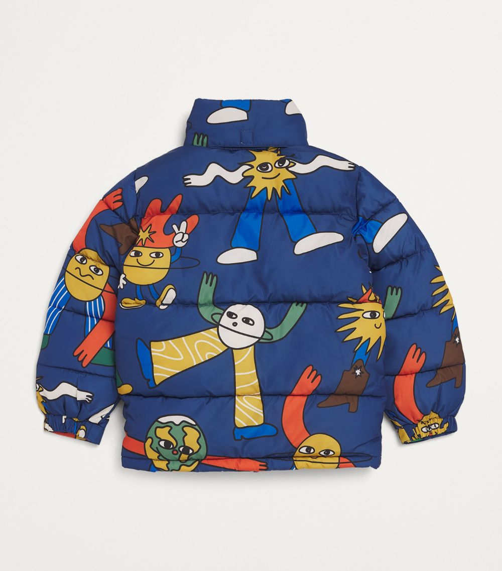 Stella McCartney Kids Stella Mccartney Kids Cosmic Characters Puffer Coat (3-14 Years)