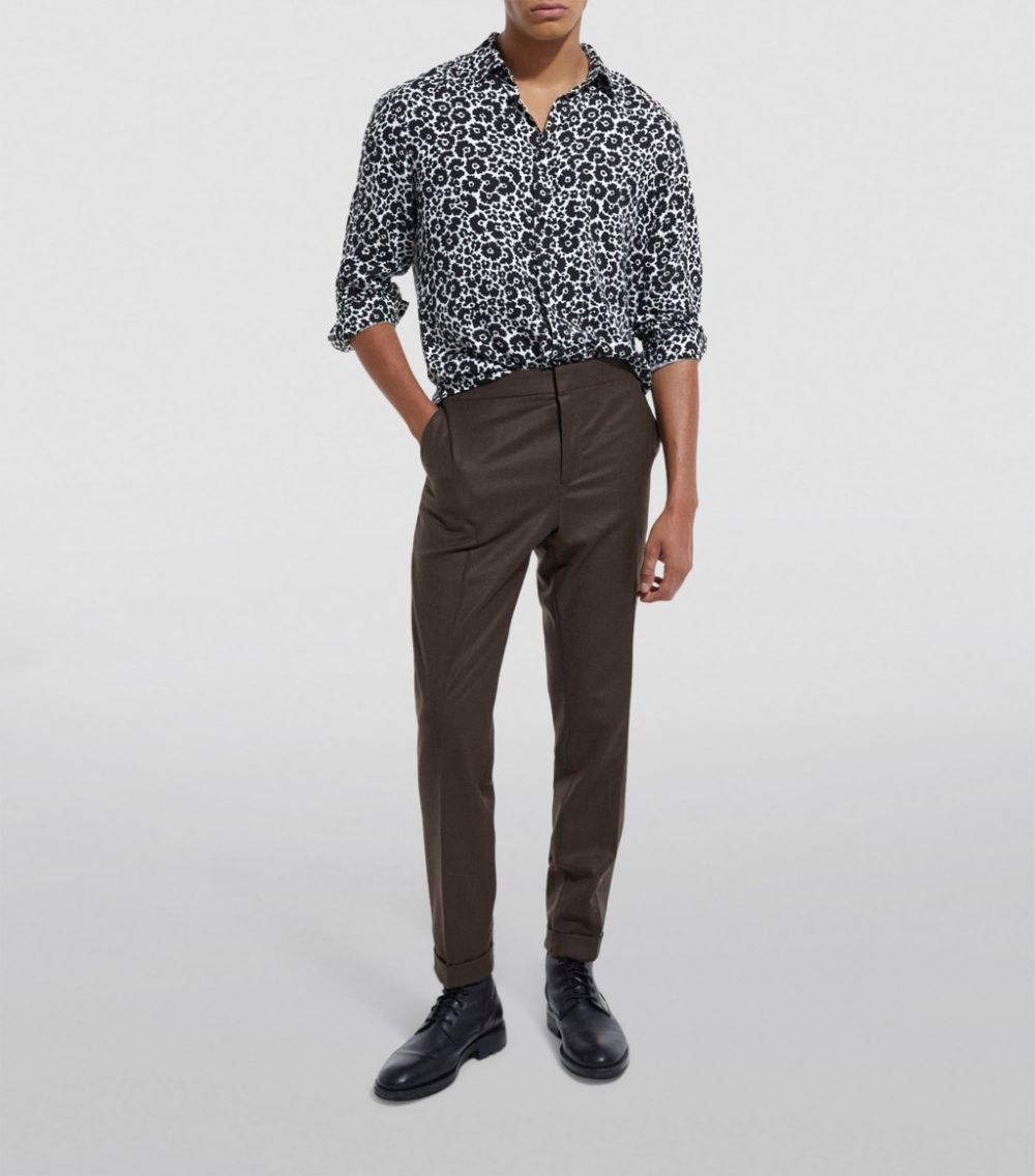 The Kooples The Kooples Woven Floral Shirt