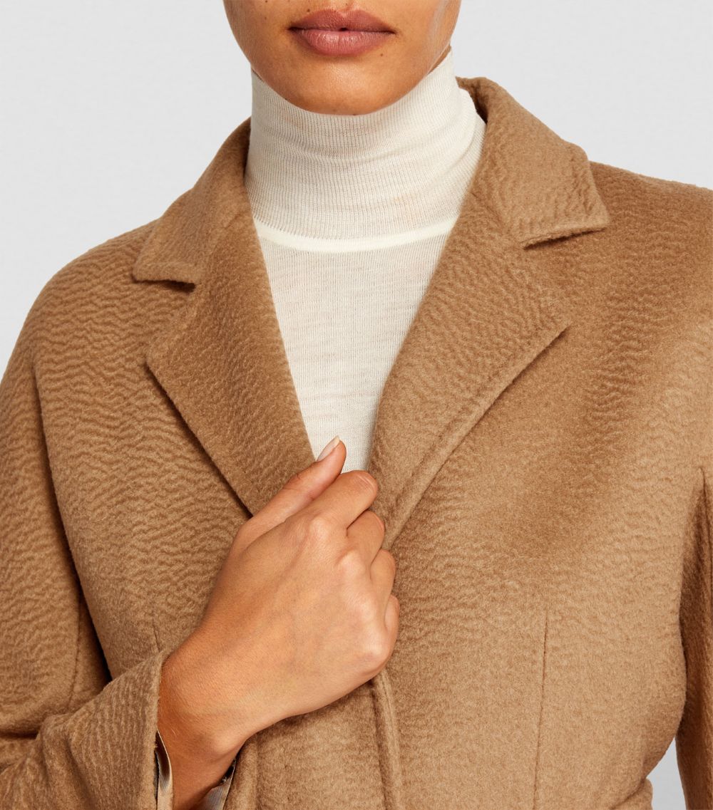 Max Mara Max Mara Camel Hair Belted Coat