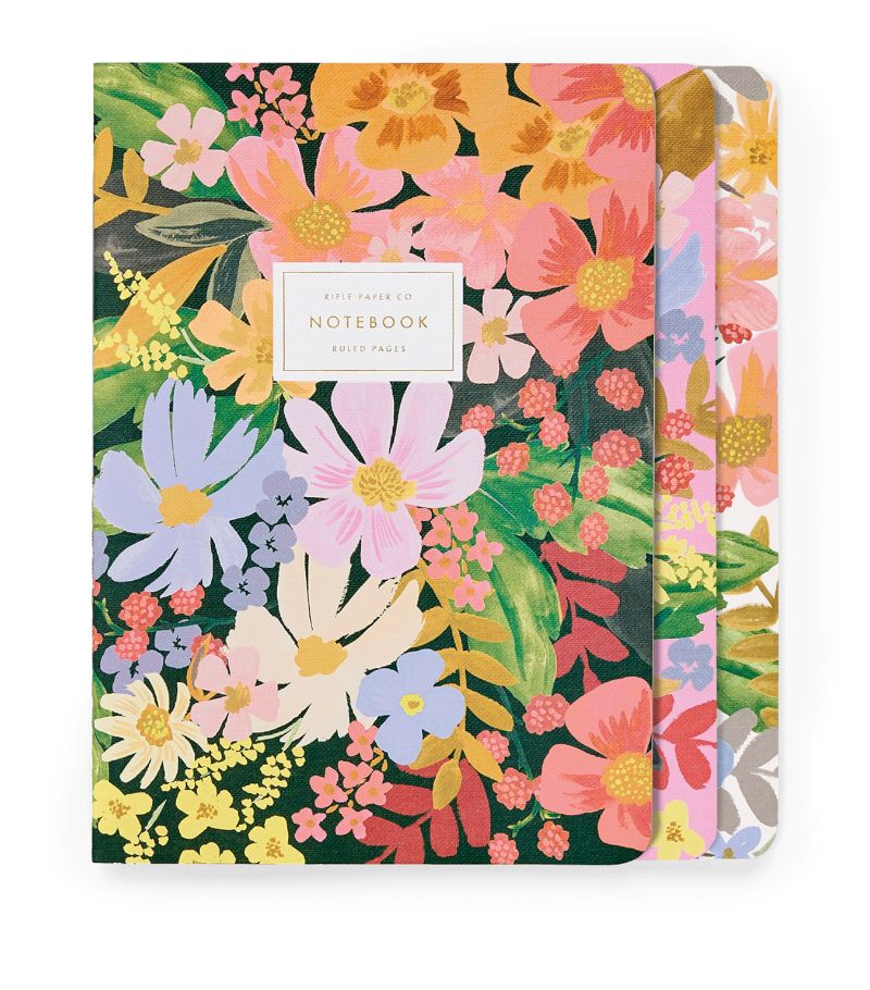 Rifle Paper Co. Rifle Paper Co. Marguerite Floral Print Notebooks (Set Of Three)