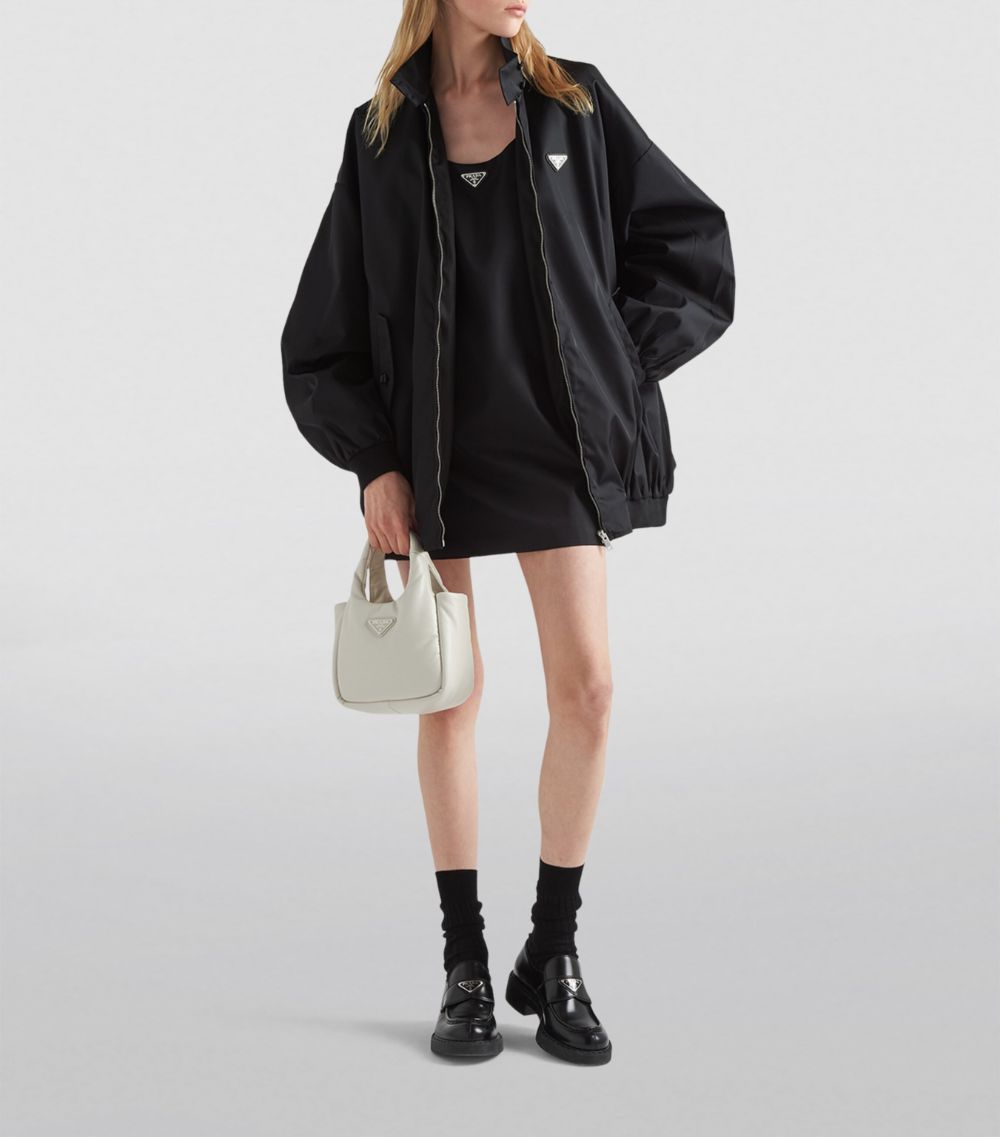 Prada Prada Oversized Re-Nylon Bomber Jacket