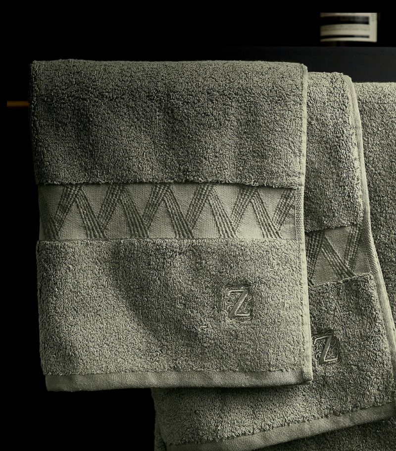 Zoffany ZOFFANY Organic Cotton Kanoko Hand Towel (50cm x 100cm)