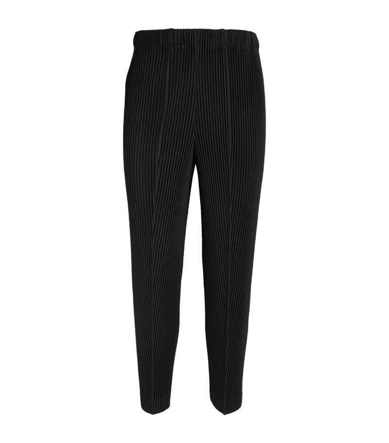 Homme Plissé Issey Miyake Homme Plissé Issey Miyake Split-Cuff Pleated Straight Trousers
