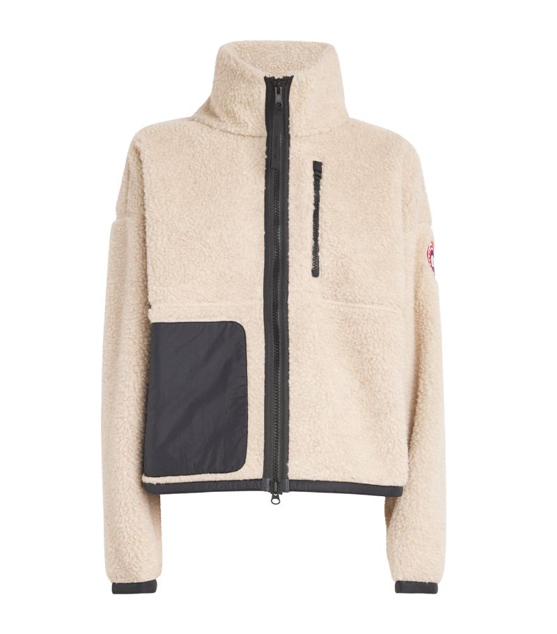 Canada Goose Canada Goose Wool-Blend Fleece Simcoe Jacket