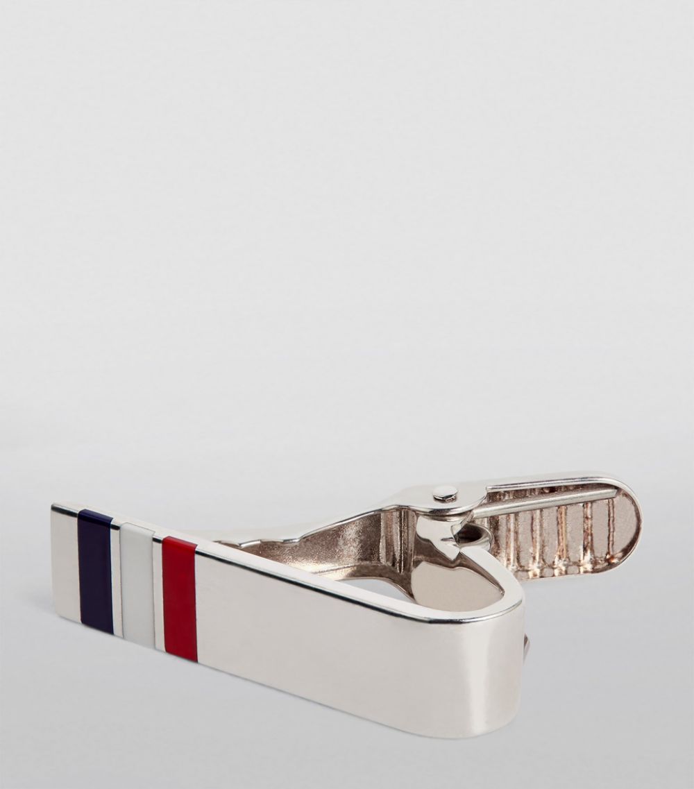 Thom Browne Thom Browne Sterling Silver Short Tie Clip