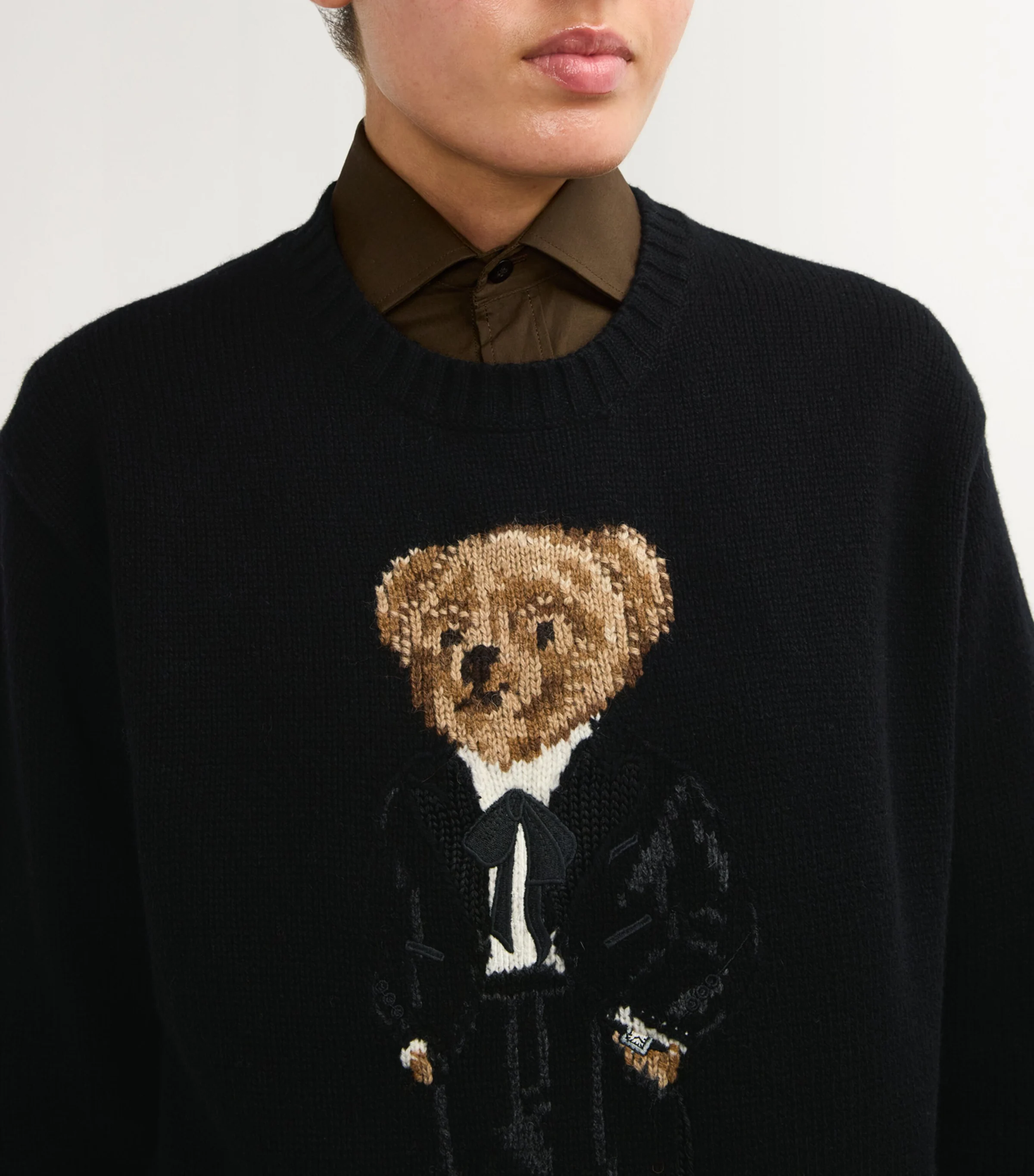 Polo Ralph Lauren Polo Ralph Lauren Wool-Cashmere Polo Bear Sweater