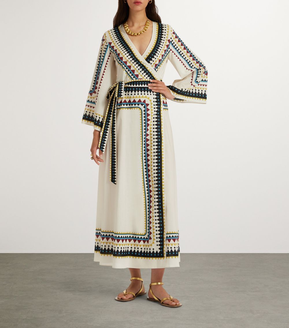 La Doublej La Doublej Cotton Wrap Maxi Dress