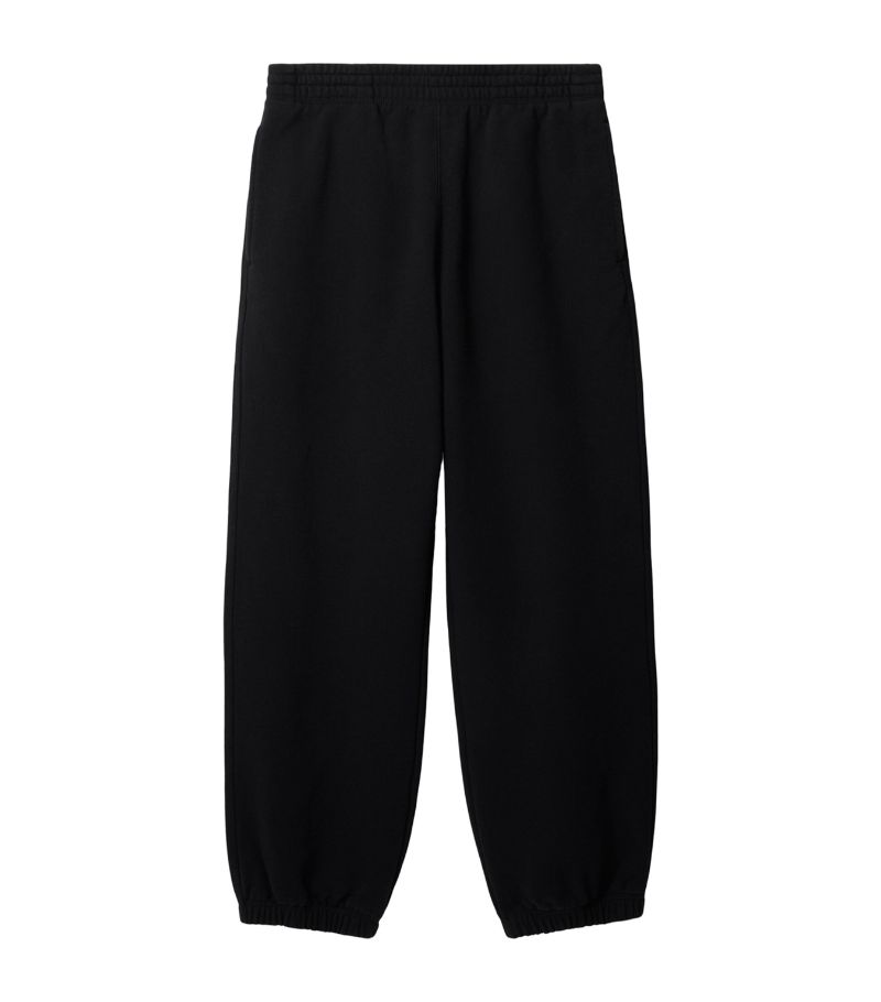 Burberry Burberry Cotton Ekd-Appliqué Sweatpants