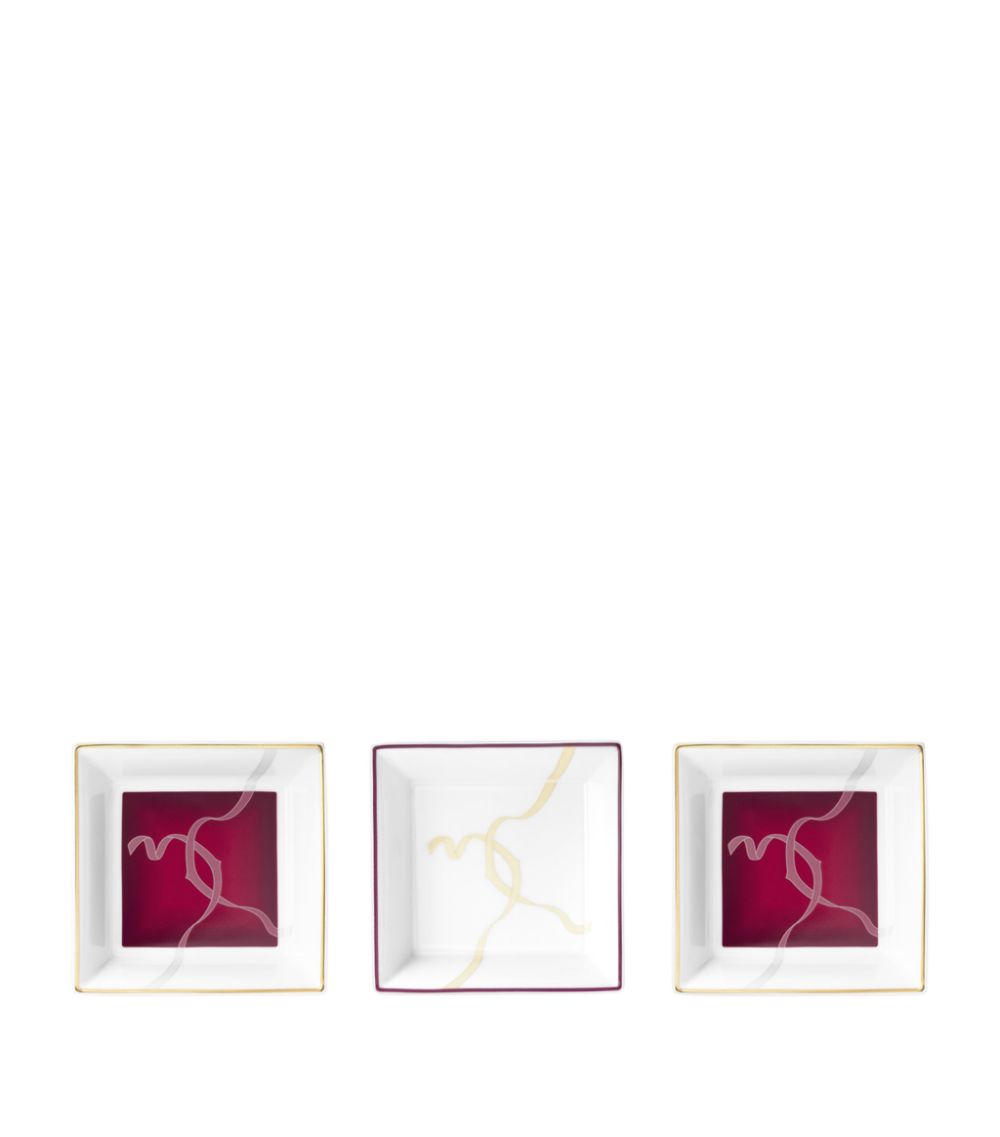 Cartier Cartier Small Entrelacés De Cartier Trinket Trays (Set Of 3)