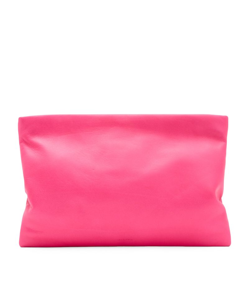 Allsaints Allsaints Leather Bettina Clutch Bag