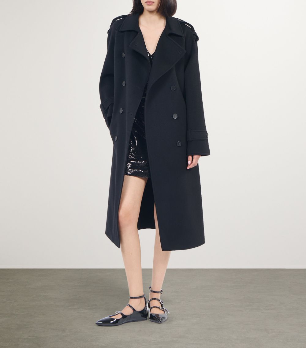 The Kooples The Kooples Belted Trench Coat